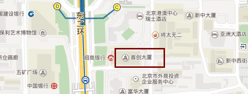 首创大厦地图